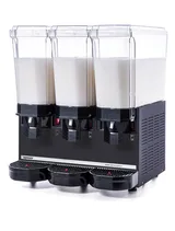 Samixir Klasik Triple Karıştırıcılı Soğuk İçecek Dispenseri 20+20+20 Litre Siyah 60.MMMB - 2