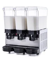 Samixir Klasik Triple Karıştırıcılı Soğuk İçecek Dispenseri 20+20+20 Lt Inox 60.MMMI - 2