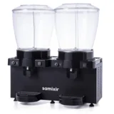 Samixir Panaromik Analog Twin Soğuk İçecek Dispenseri 22+22 Litre Fıskiyeli Siyah SS44.AB - 2