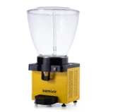 Samixir Panaromik Dijital Soğuk İçecek Dispenseri Fıskiyeli 40 Litre Sarı S40.DY - 2