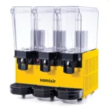 Samixir Triple Klasik Soğuk İçecek Dispenseri Fıskiyeli 20+20+20 Litre Sarı 60.SSSY - 2