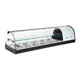 Sayl Dos Pisos Tapas Soğuk Teşhir Dolabı 8 GN 1/3 Kapasiteli 178x39x36 Cm V28N - 2