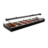 Sayl Self Servis Bano Maria Sıcak Teşhir Dolabı 6 GN 1/3 Kapasiteli Ledli 119x39x24 Cm CSS6L - 2
