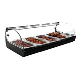 Sayl Standart Bano Maria Sıcak Teşhir Dolabı 4 GN 1/3 Kapasiteli Ledli 84x39x24 Cm C4L - 2
