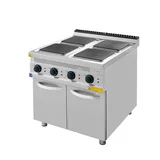Turhan Çelik 4 lü Elektrikli Ocak Alt Dolaplı 80x93x85 cm TC.9OCE800 - 2