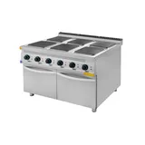 Turhan Çelik 6 lı Elektrikli Ocak Alt Dolaplı 120x93x85 cm TC.9OCE120 - 2