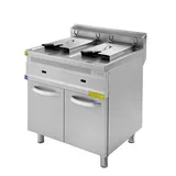 Turhan Çelik Gazlı Fritöz 15+15 Litre Alt Dolaplı 80x70x30 cm TC.7FG800 - 2