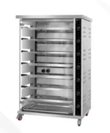 Vosco 7 Şişli Elektrikli Piliç Çevirme Fırını 138×50×172 Cm VWJG-7P - 2