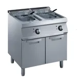Zanussi Dolaplı 15+15 Litre Endüstriyel Fritöz Elektrikli 80x70x85 cm 372082 - 2