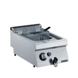Zanussi Tahliye Vanalı 7 LT Endüstriyel Fritöz Gazlı 40x70x25 cm 372066 - 2