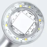 8690 Skalalı Işıklı Büyüteç 30X Şarj Edilebilir | 4 Renkli Led - Görsel 2