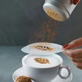 Aerolatte Cappuccino Art Şablonu, 6 Eğlenceli Tasarım - Görsel 3