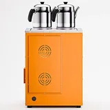 Anka Pro Chef Çay Makinesi, 2 Demlikli, 15 Litre, Turuncu - Görsel 3
