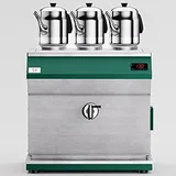Anka Pro Chef Çay Makinesi, 3 Demlikli, 25 Litre, Yeşil - Görsel 2