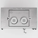 Anka Pro Compact Çay Kazanı, Elektrikli, 2 Demlikli, 20 Litre, Inox - Görsel 2
