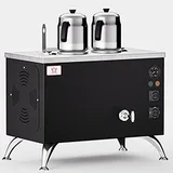 Anka Pro Compact Çay Kazanı, Elektrikli, 2 Demlikli, 20 Litre, Siyah - Görsel 2