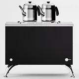 Anka Pro Compact Çay Kazanı, Elektrikli, 2 Demlikli, 20 Litre, Siyah - Görsel 3