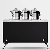 Anka Pro Compact Çay Kazanı, Elektrikli, 3 Demlikli, 30 Litre, Siyah - Görsel 3