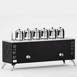 Anka Pro Compact Çay Kazanı, Elektrikli, 6 Demlikli, 60 Litre, Siyah - Görsel 2