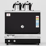 Anka Pro Plus Smart Çay Kazanı, Hibrit, 2 Demlikli, 20 Litre, Siyah - Görsel 3