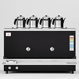 Anka Pro Plus Smart Çay Kazanı, Hibrit, 4 Demlikli, 40 Litre, Siyah - Görsel 2