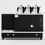 Anka Turbo Çay Kazanı, Hibrit, 3 Demlikli, 30 Litre, Siyah - Görsel 2