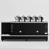 Anka Turbo Çay Kazanı, Hibrit, 5 Demlikli, 50 Litre, Siyah - Görsel 2