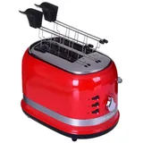 Ariete Moderna 2 Dilim Ekmek Kızartma Makinesi, 815 w, Kırmızı - Görsel 3