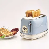 Ariete Vintage 2 Dilim Ekmek Kızartma Makinesi, 810 w, Mavi - Görsel 3