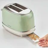 Ariete Vintage 2 Dilim Ekmek Kızartma Makinesi, 810 w, Yeşil - Görsel 2