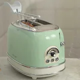 Ariete Vintage 2 Dilim Ekmek Kızartma Makinesi, 810 w, Yeşil - Görsel 3