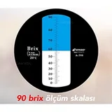 Atago 2363 Master 500 El Tipi Refraktometre, 0-90 Brix - Görsel 3