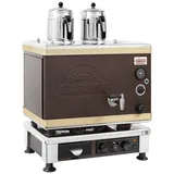 Ateşe Gold Analog Çay Kazanı, Statik Boyalı, Gazlı Elektrikli, 2 Demlikli - Görsel 2