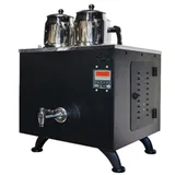 Ateşe Titanium Keyfchi Akıllı Dijital Çay Kazanı, Elektrikli, 3 Demlikli - Görsel 2
