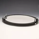 Zicco Aynalı Teşhir Standı, Oval, Kulplu, 60X40 cm - Görsel 2