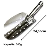 Beysa Delikli Şaşula, Inox, No 2 - Görsel 2