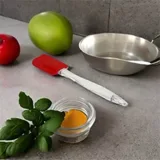 Beysa Ds-02 Silikon Spatula, Kırmızı Uçlu, 25 cm - Görsel 2