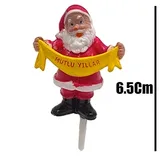 Beysa Noel Baba Yılbaşı Pasta Süsü, 72li - Görsel 2