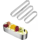 Beysa Oval Dikdörtgen Pasta Çemberi, 12x4 cm - Görsel 3