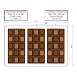 Beysa Tablet Çikolata Kalıbı, No:459 100gr - Görsel 2