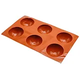 Beysa Yarım Küre Silikon Kek Kalıbı, 6lı, Küçük - Görsel 2