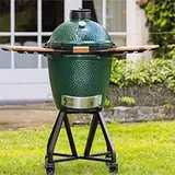 Big Green Egg Medium Kömürlü Kamado Barbekü - Görsel 2