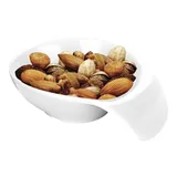 Biradlı Açık Büfe Minimalist, Sosluk, Çerezlik, 13x9x3,5 cm, Beyaz - Görsel 2