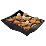 Biradlı Açık Büfe Minimalist, Sosluk, Çerezlik, 8x8x3,5 cm, Siyah - Görsel 2