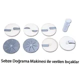 Bosfor USD-02 Ayaklı Sebze Doğrama Makinesi, 500 kg Kapasiteli, Paslanmaz Çelik, Monofaze - Görsel 3