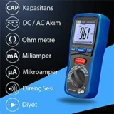 Cem DT 5302 Miliohmmetre ve Dijital Multimetre - Görsel 2