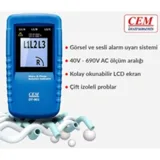 Cem DT-901 Faz Sırası Ölçüm Cihazı - Görsel 3