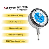 Dasqua 5111-1205 Kulaklı Analog Komparatör Saati, 0-10 mm - Görsel 3