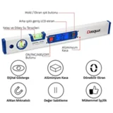Dasqua 8301-2645 Dijital Eğim Ölçer, 40 cm - Görsel 2