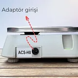 Desis ACS-H8 Ekonomik Dijital Terazi 10 kg, 0,5 gr Hassasiyetli - Görsel 2